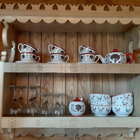 Goralski Domek Z Kominkiem - Highlander Wooden House Murzasichle Ngoại thất bức ảnh