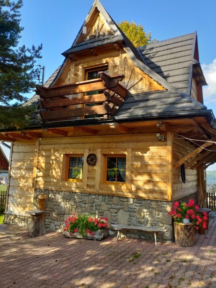 Goralski Domek Z Kominkiem - Highlander Wooden House Murzasichle Ngoại thất bức ảnh