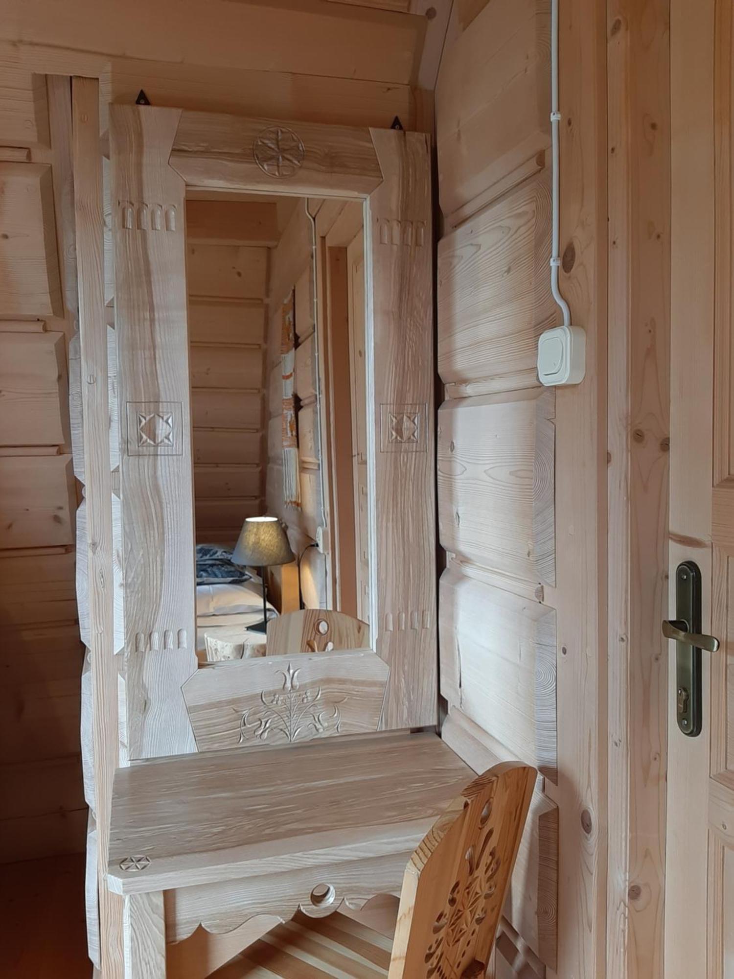 Goralski Domek Z Kominkiem - Highlander Wooden House Murzasichle Ngoại thất bức ảnh